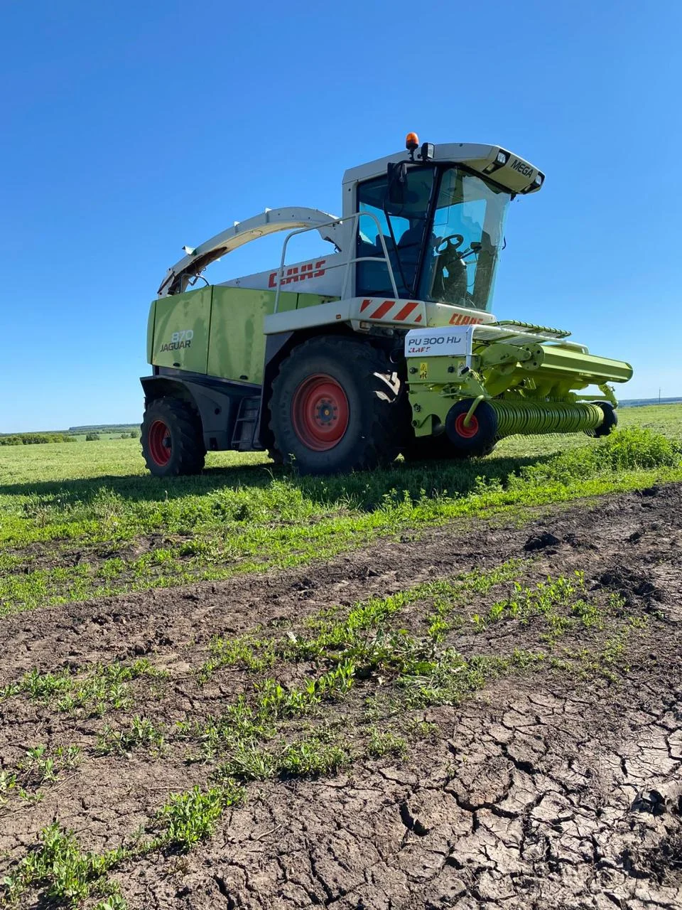 Комбайн Claas Jaguar 870, 2012 - миниатюра 2