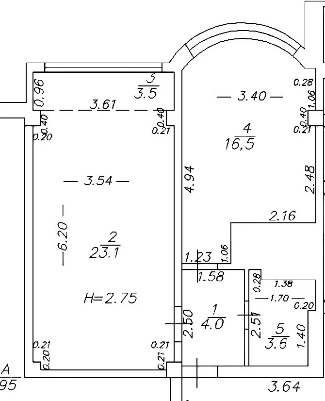 Продам срочно 1к квартиру. Собственник один.  50 м². - миниатюра 5