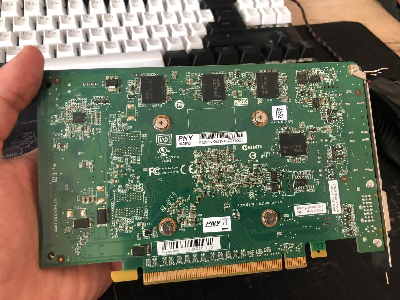 Видеокарта Nvidia Quadro 2000 1Gb GDDR5 - миниатюра 4