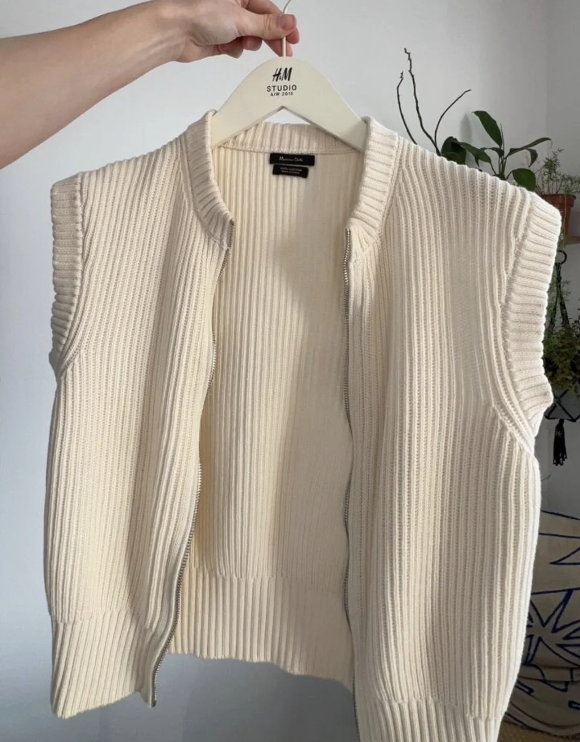 Жилет женский трикотажный Massimo Dutti - миниатюра 2