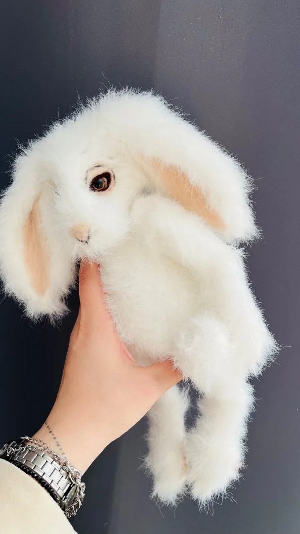 Кролик 🐰 Пуфф (Ручная работа) - миниатюра 5