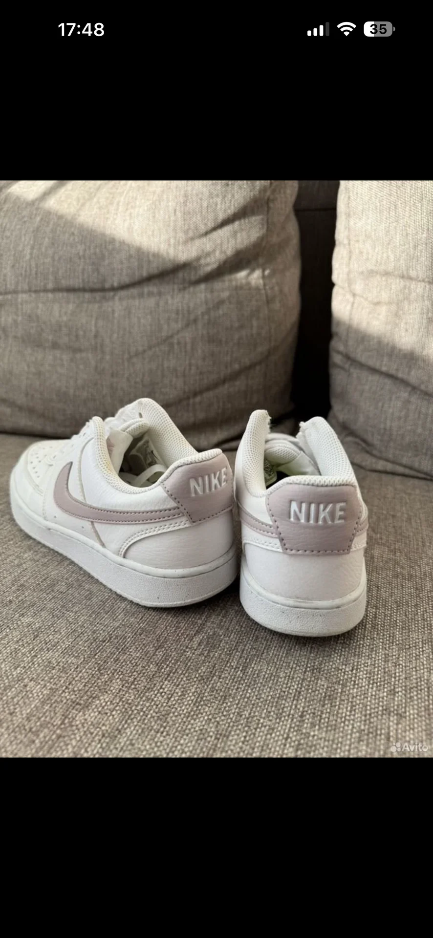 Кроссовки кеды женские Nike оригинал - миниатюра 4