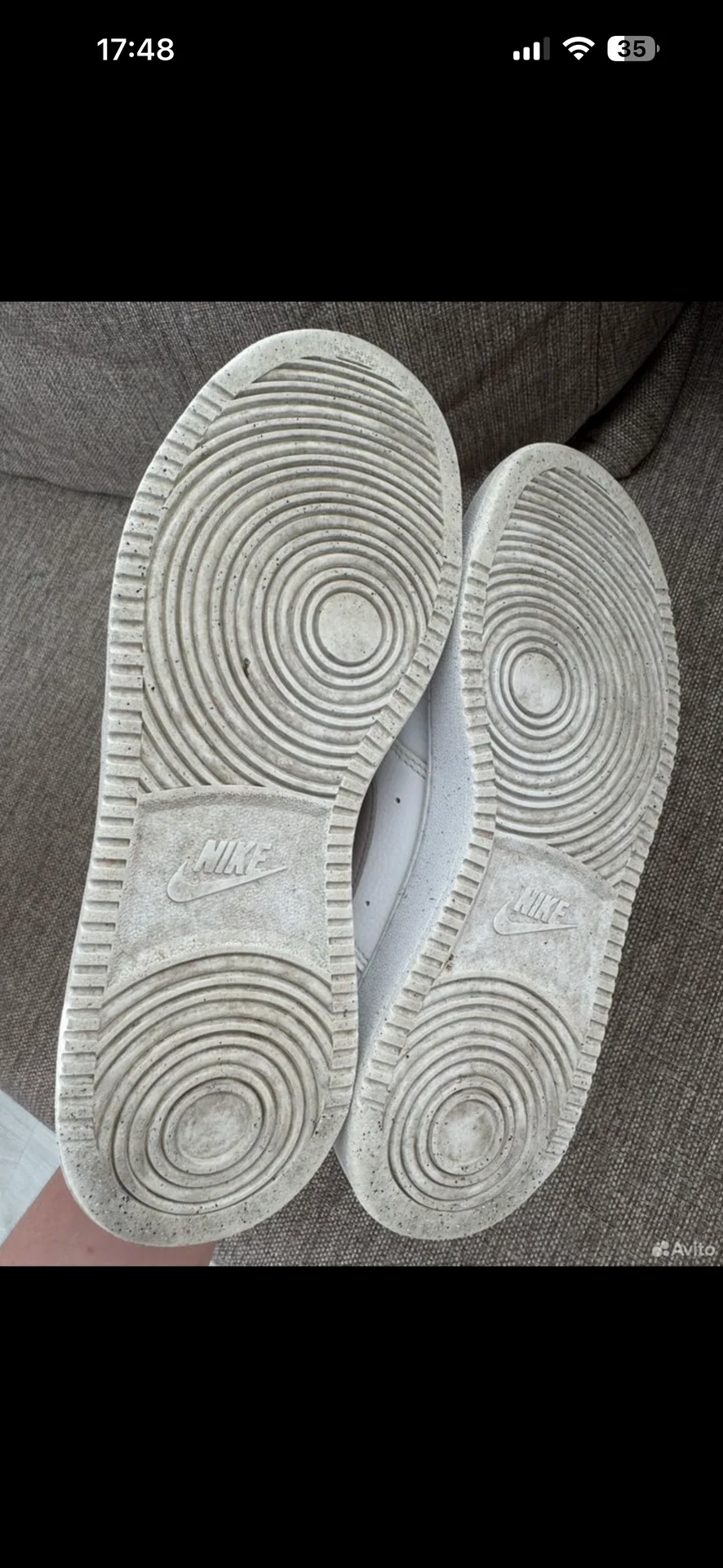Кроссовки кеды женские Nike оригинал - миниатюра 7