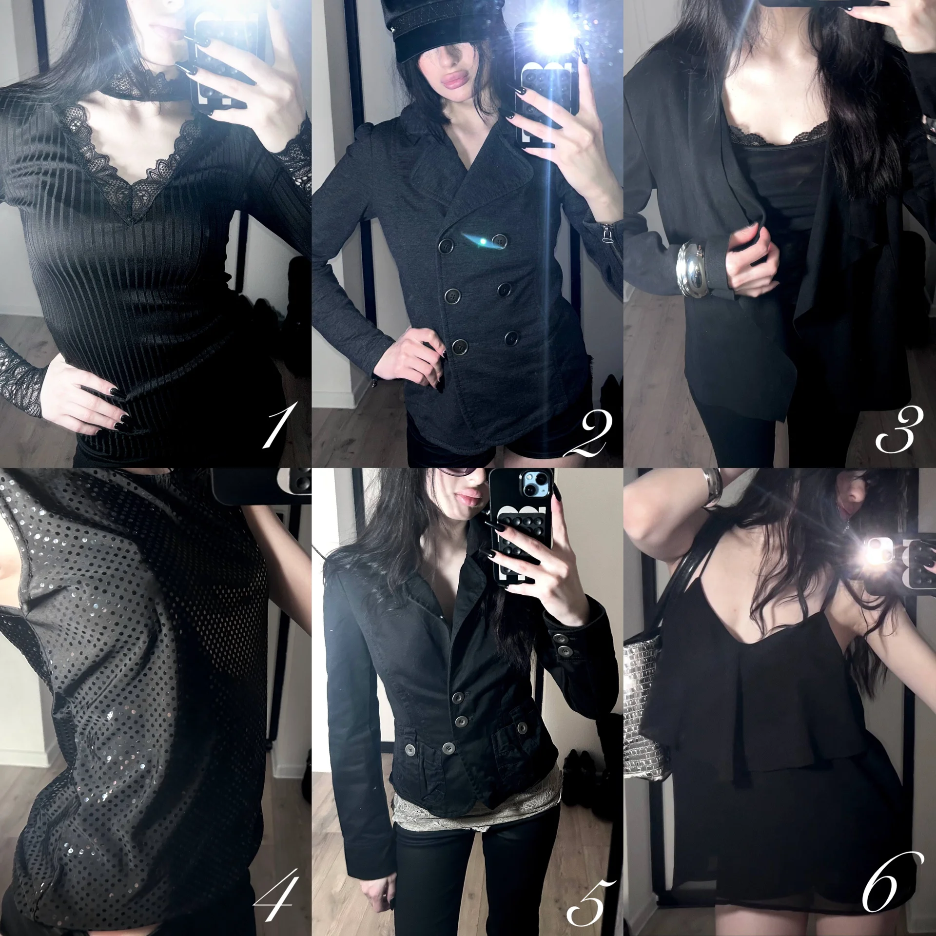 Одежда в стиле Model Off Duty Indie Sleaze Archive - миниатюра 2