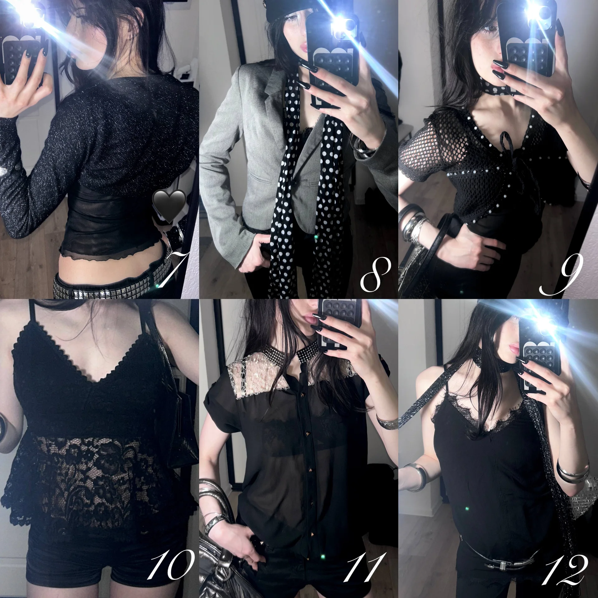 Одежда в стиле Model Off Duty Indie Sleaze Archive - миниатюра 3
