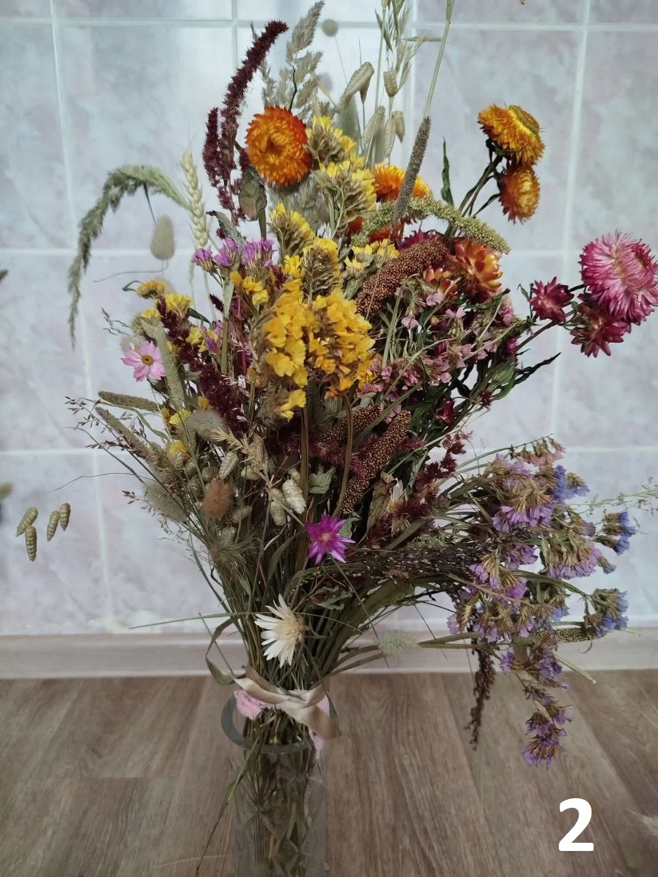 Букет сухоцветов - миниатюра 3
