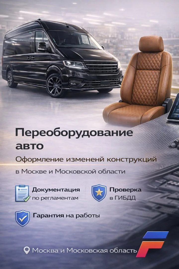 Переоборудование авто, регистрация изменений - изображение 1