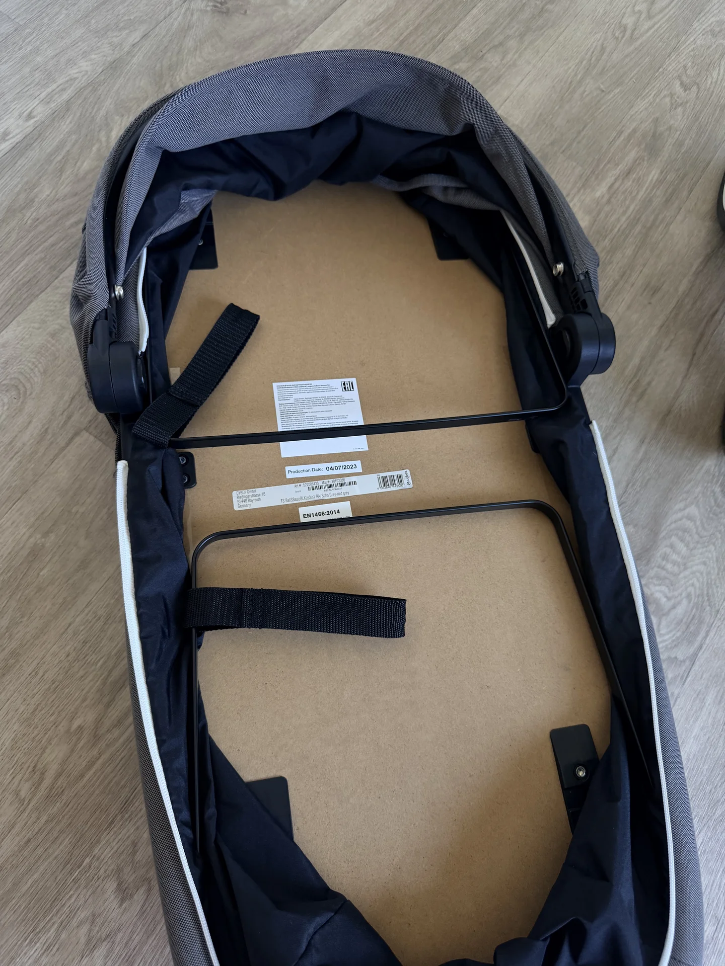 Коляска Cybex balios s lux 3 в 1 - миниатюра 9