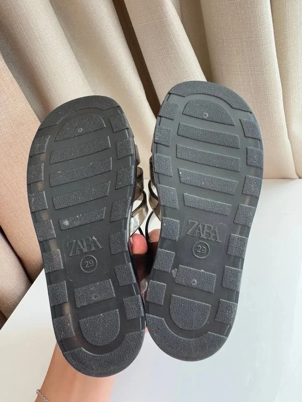 Сандалии для девочки Zara 29 размер - миниатюра 5