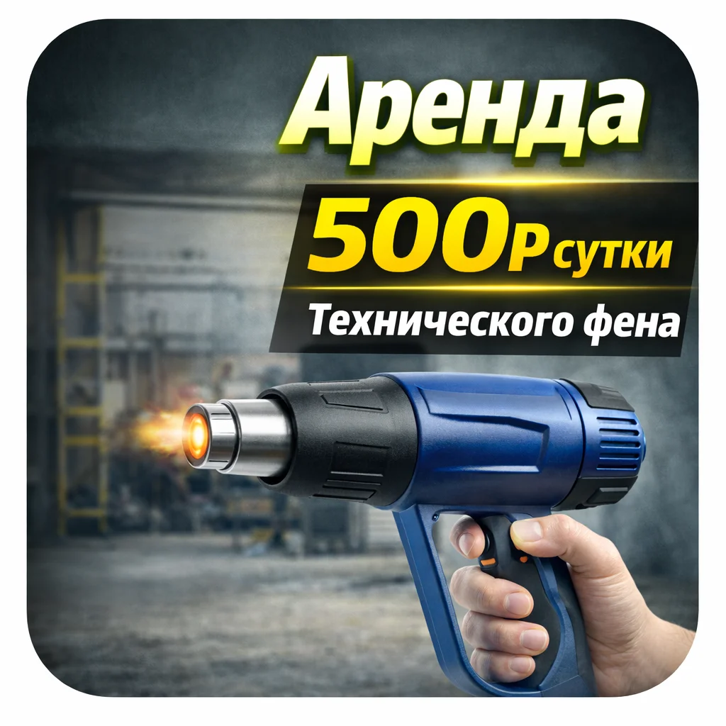 Технический фен Аренда