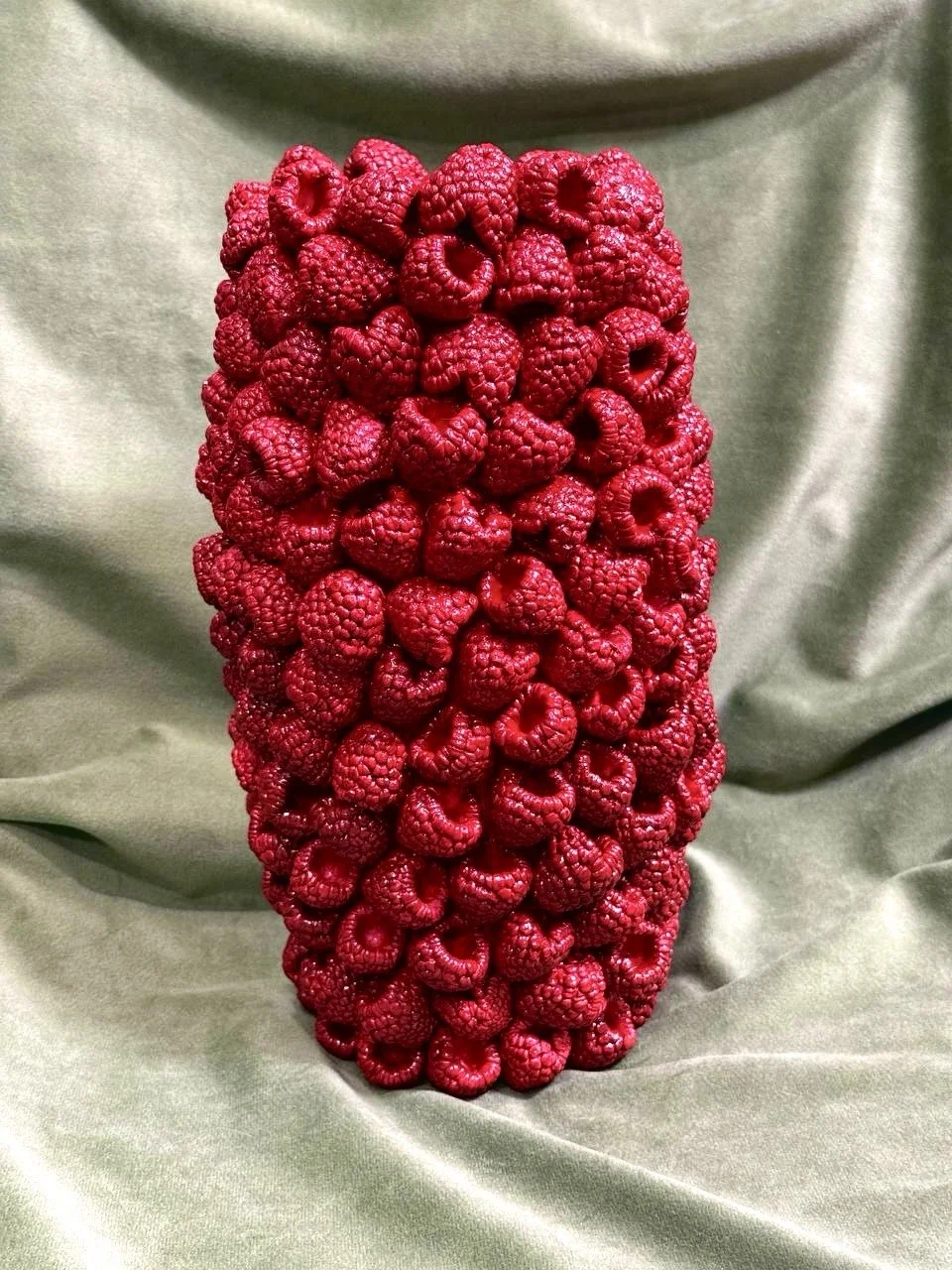 Интерьерная ваза из малины🍓