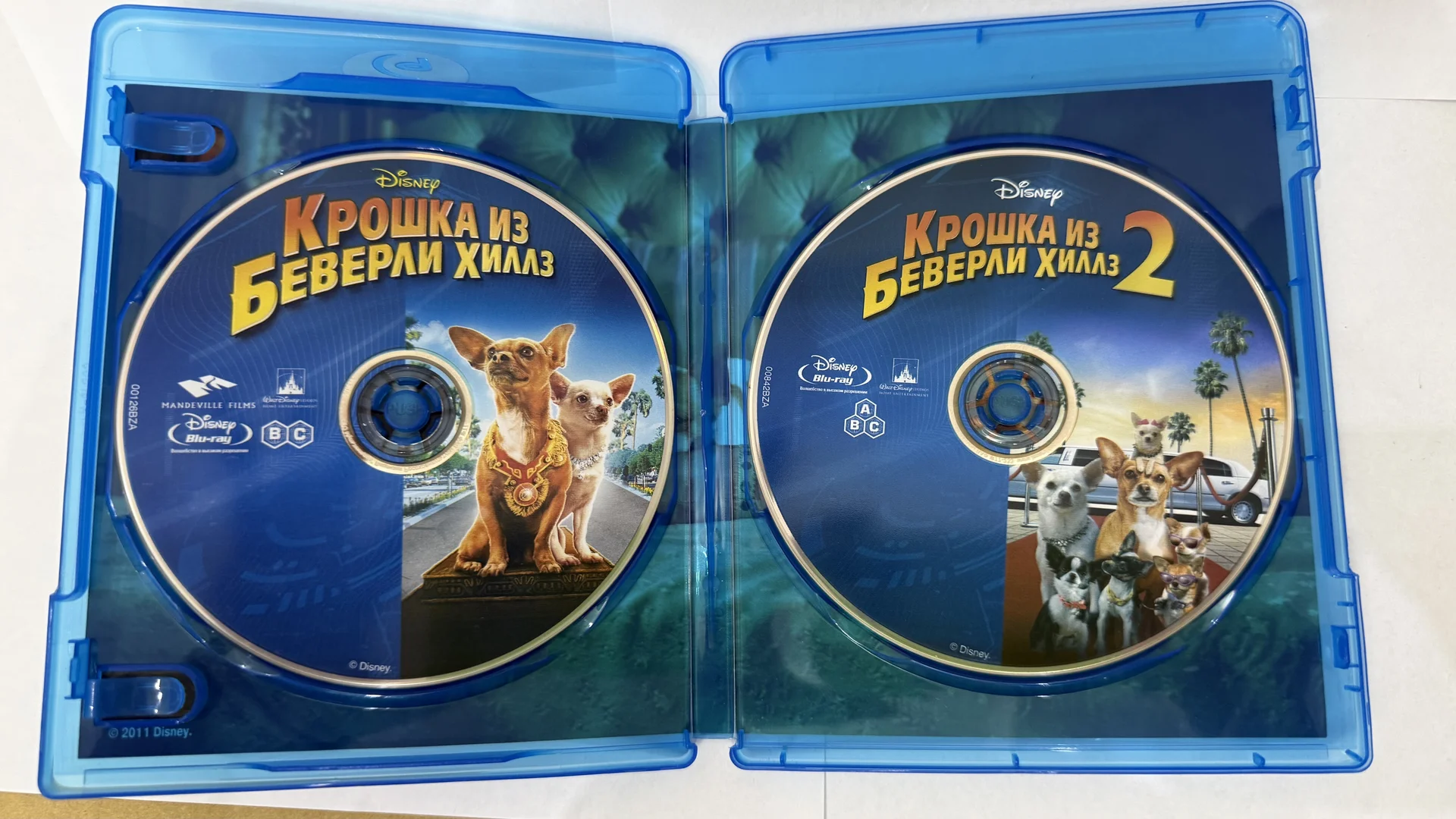 BLU RAY: «КРОШКА ИЗ БЕВЕРЛИ ХИЛЛЗ 1-2» 2 ДИСКА!ЛИЦ - миниатюра 3