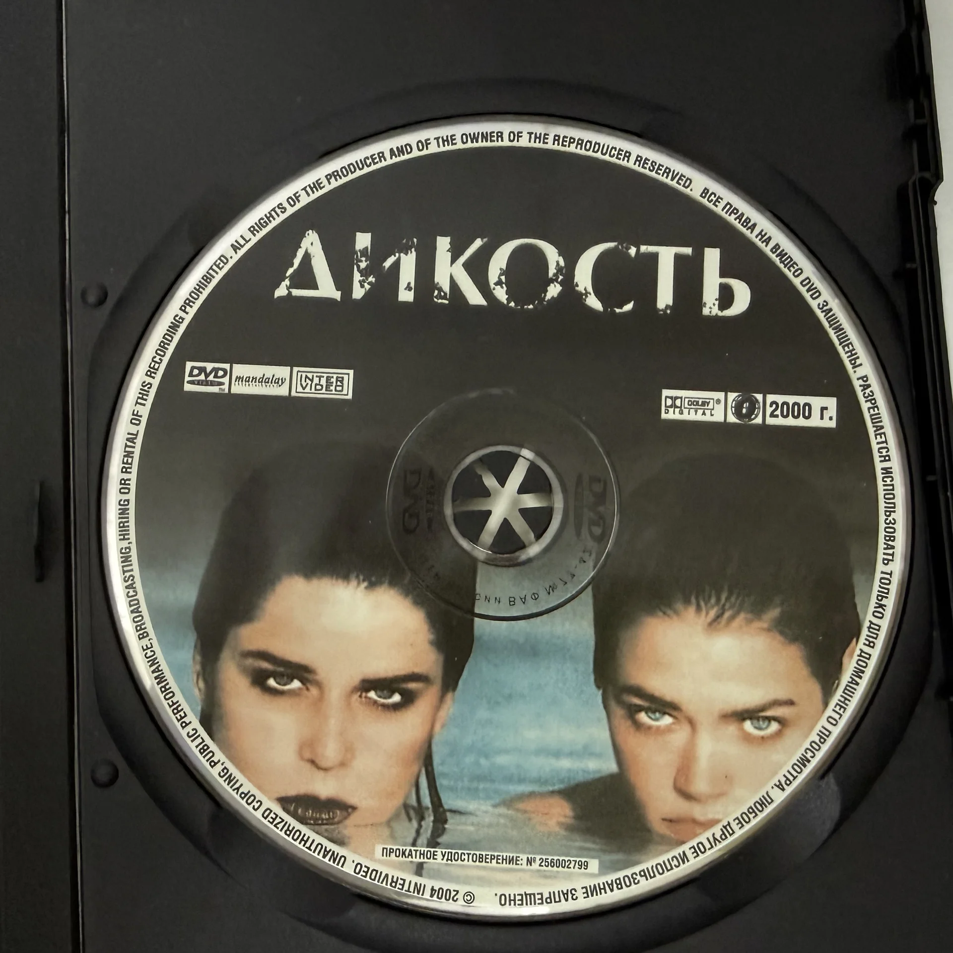 DVD: «ДИКОСТЬ» 1998 г. ЛИЦЕНЗИЯ - миниатюра 3