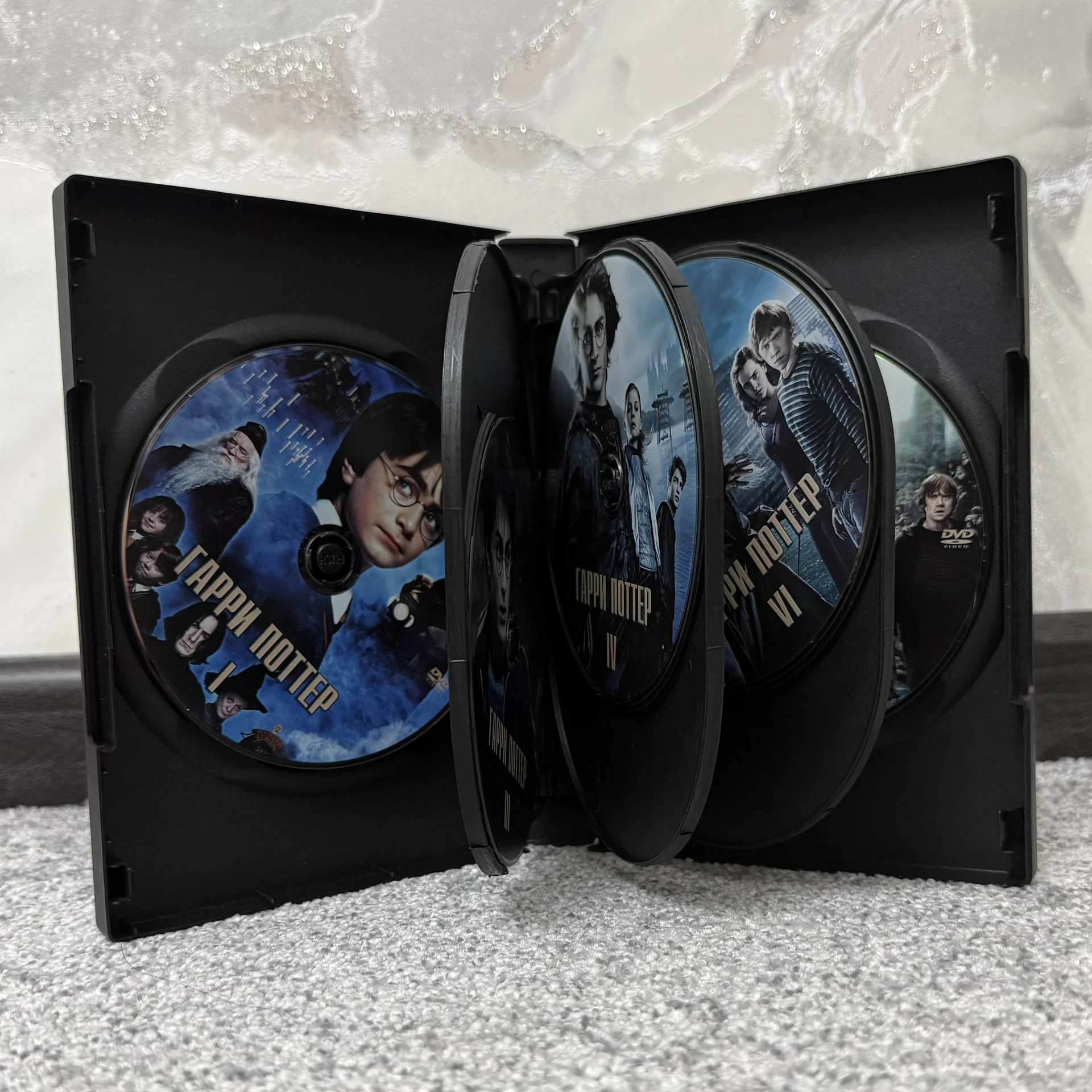 DVD“ГАРРИ ПОТТЕР»8 ДИСКОВ!КОЛ.ИЗДАНИЕ.ЛИЦЕНЗИЯ! - миниатюра 2