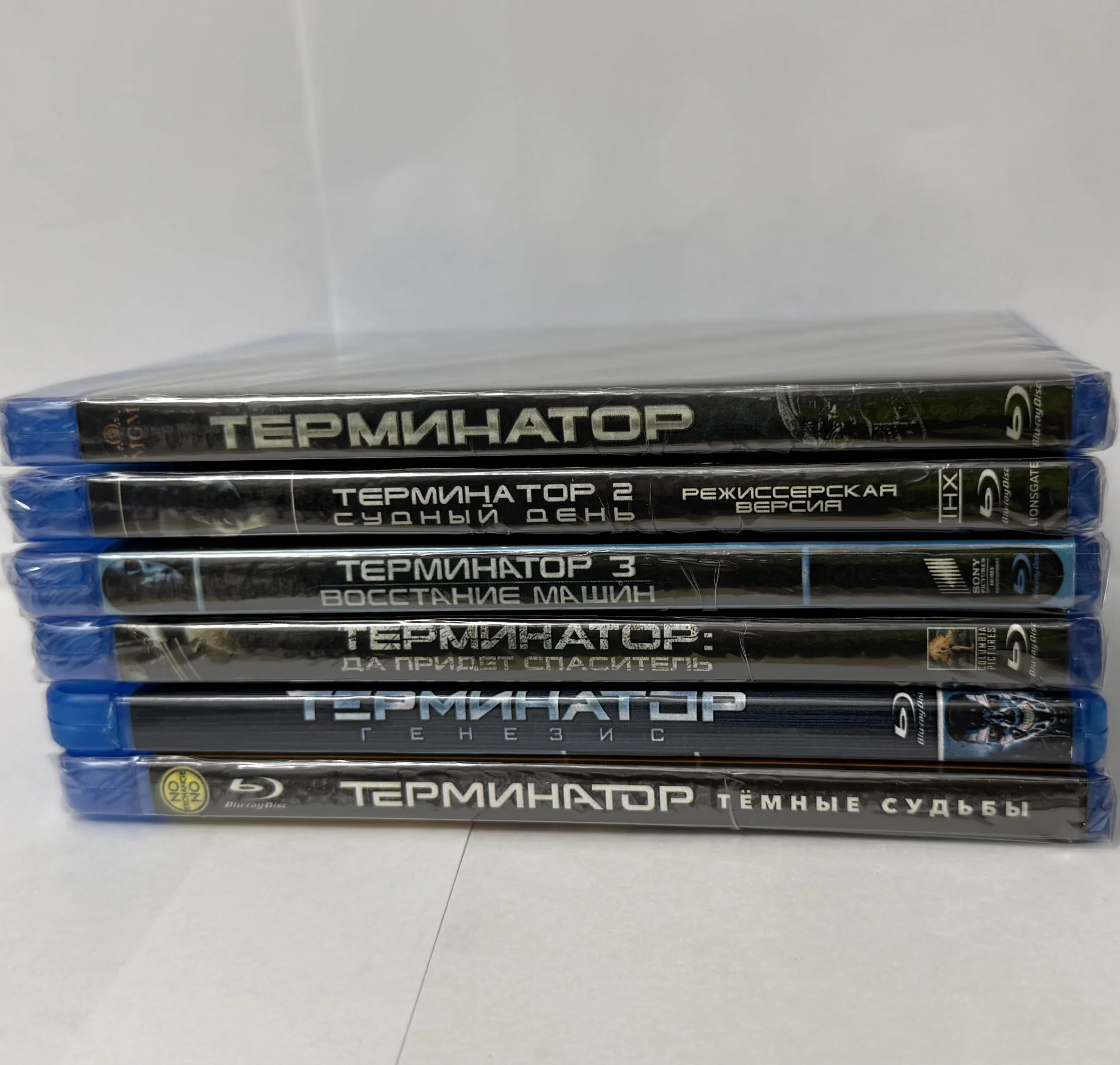 BLU RAY: «ТЕРМИНАТОР» 1-6! 6 ДИСКОВ! ЗАПЕЧАТАНЫ!