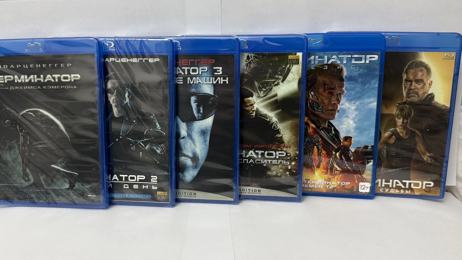 BLU RAY: «ТЕРМИНАТОР» 1-6! 6 ДИСКОВ! ЗАПЕЧАТАНЫ! - миниатюра 2