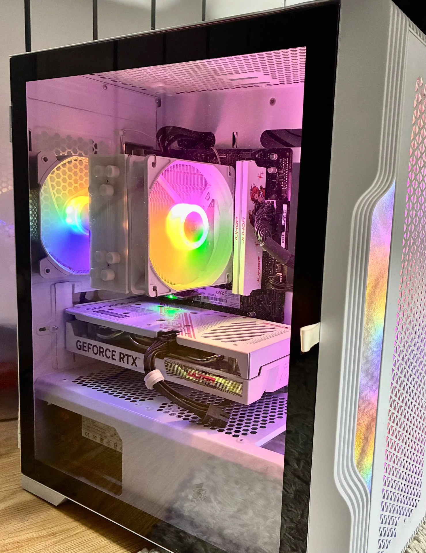Игровой ПК с 2 широкими мониторами | RTX 4060 8GB + Ryzen 5 5600G / 32GB / NVMe 1.5TB + 2×30” 200Гц - миниатюра 2