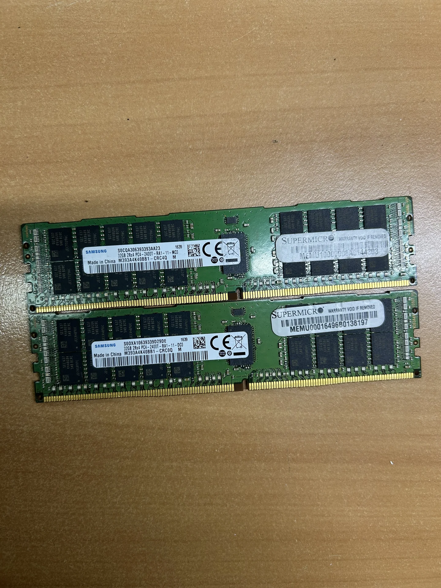 Оперативная память DDR4  Samsung 32gb - миниатюра 2