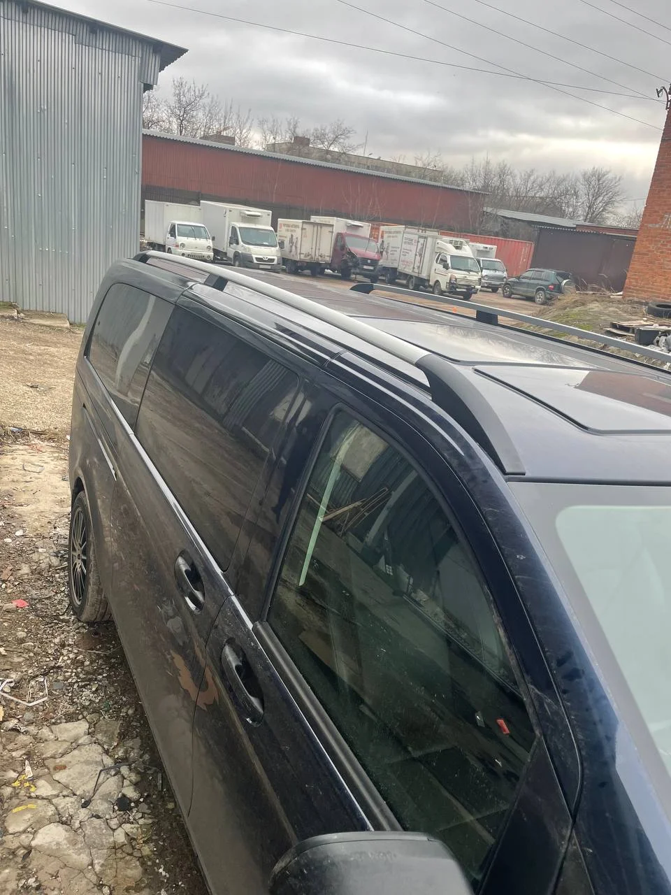 Рейлинги на крышу Mercedes Vito Viano V-klass 2003-2025 - миниатюра 5