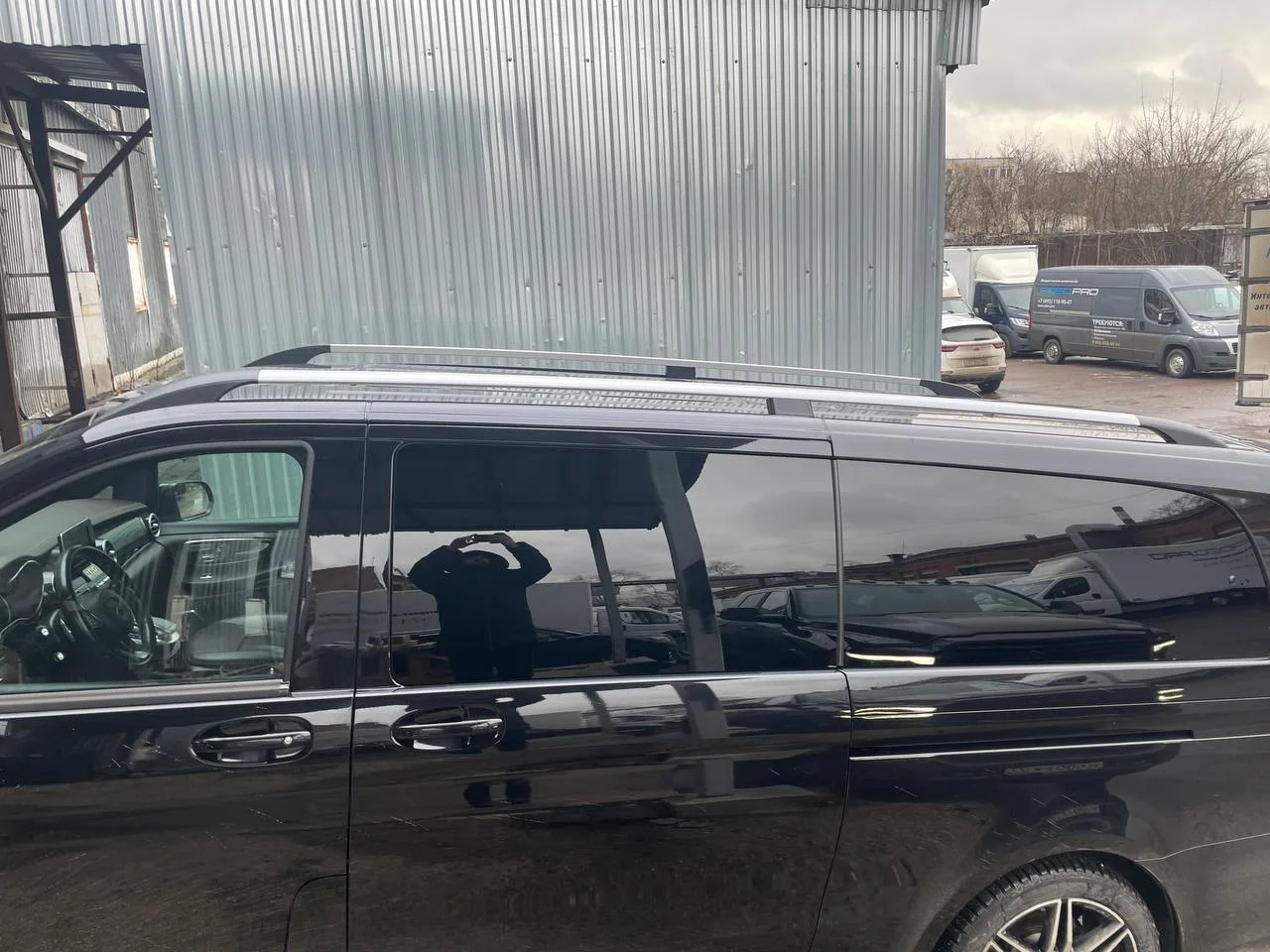 Рейлинги на крышу Mercedes Vito Viano V-klass 2003-2025 - миниатюра 11