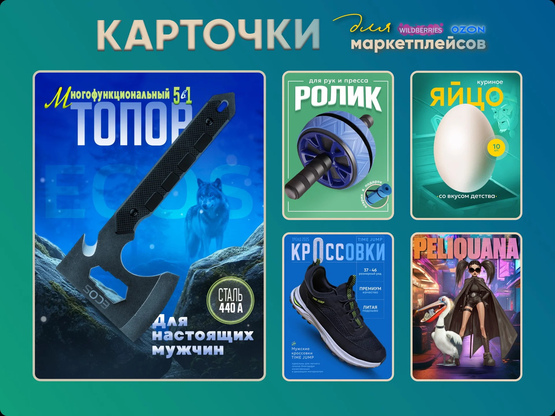 Дизайн инфографики/анимация для маркетплейсов - миниатюра 2