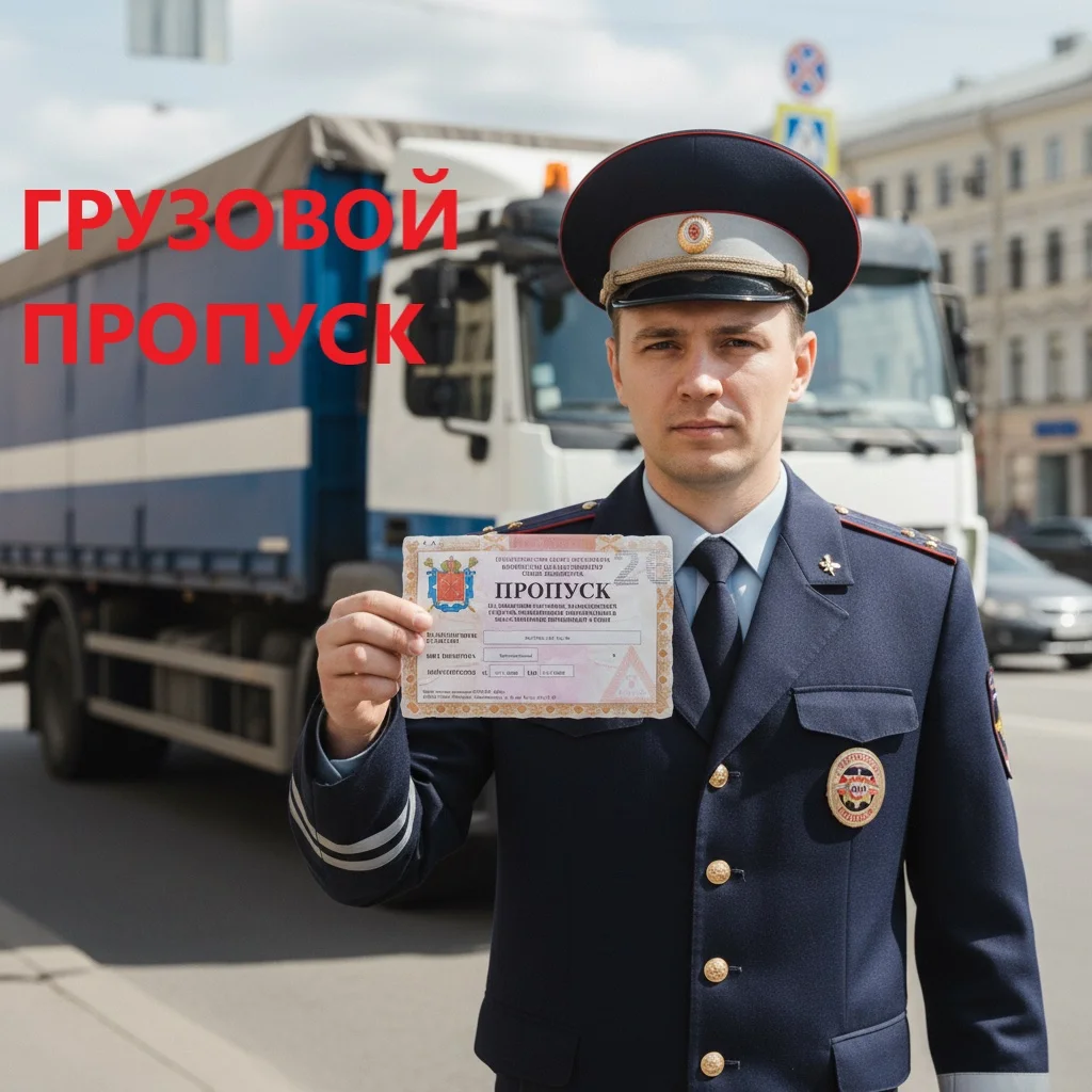 Оформление грузового пропуска с выше 8 тонн для Санкт-Петербурга - изображение 1
