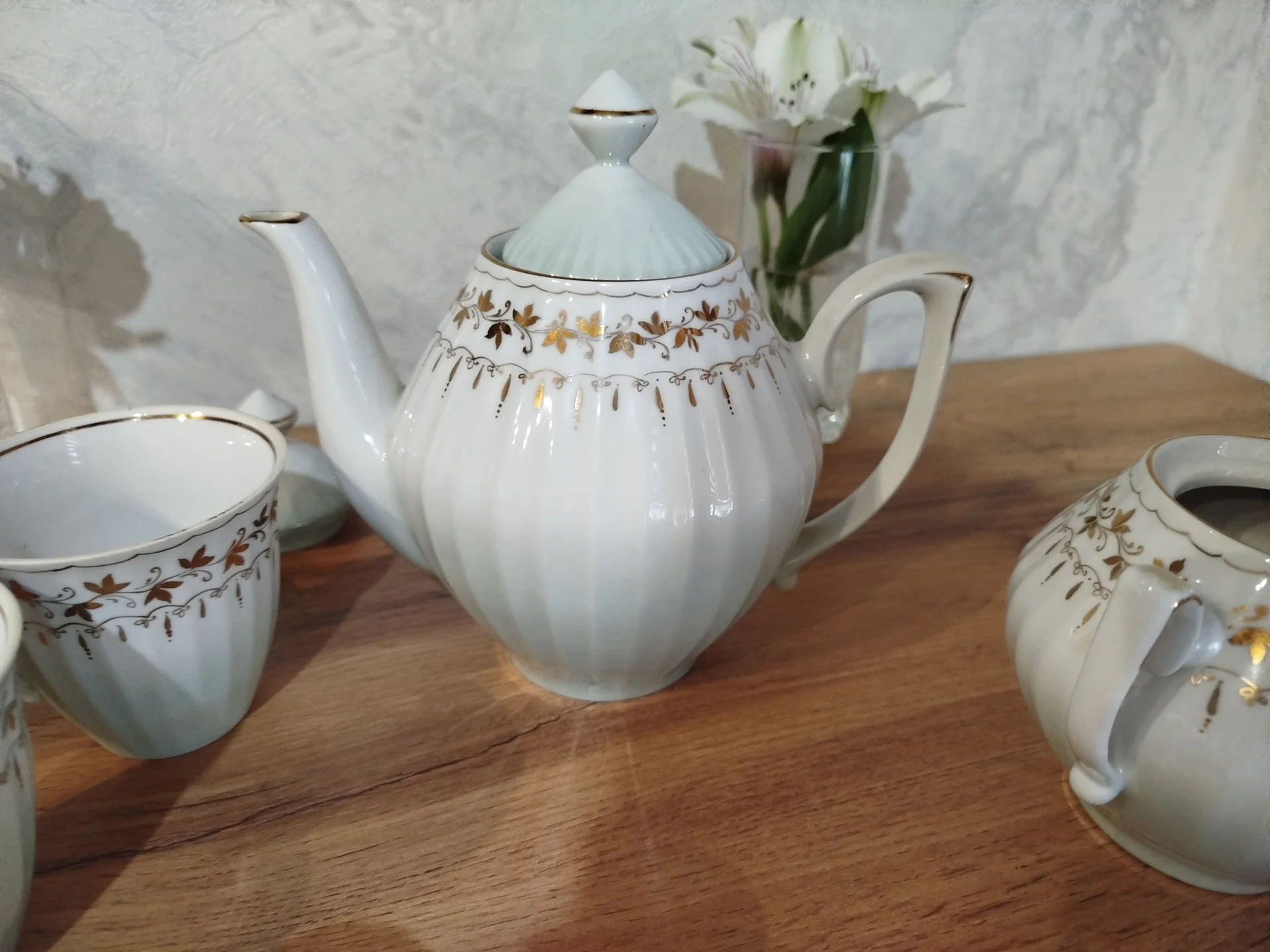 Чайный Сервиз, Сысертский фарфор - миниатюра 6