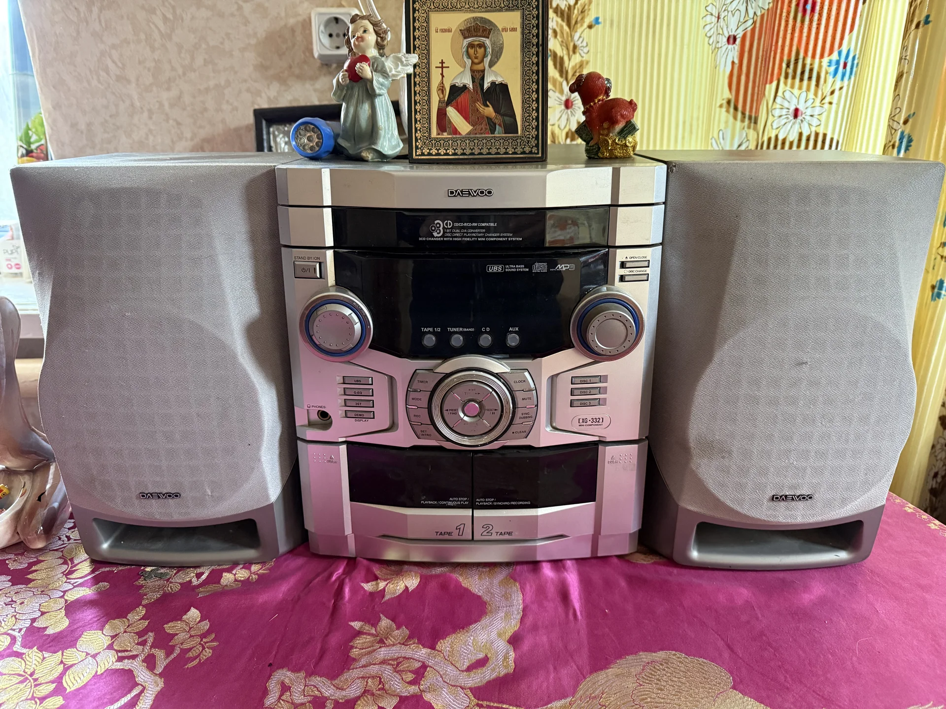 Музыкальный центр daewoo xg 332 - изображение 1