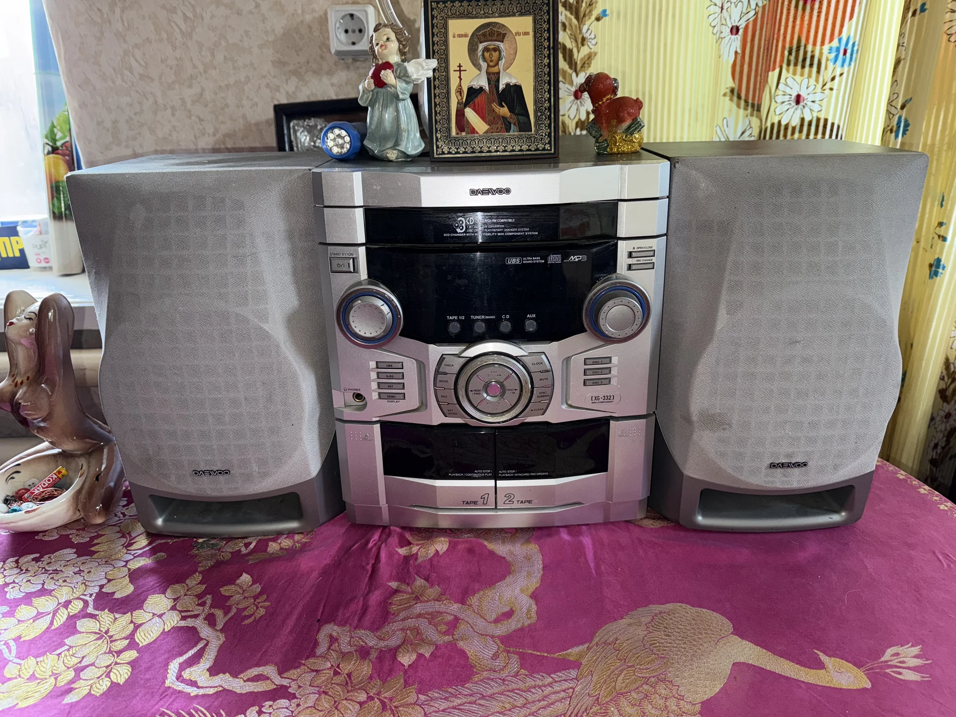 Музыкальный центр daewoo xg 332 - миниатюра 2