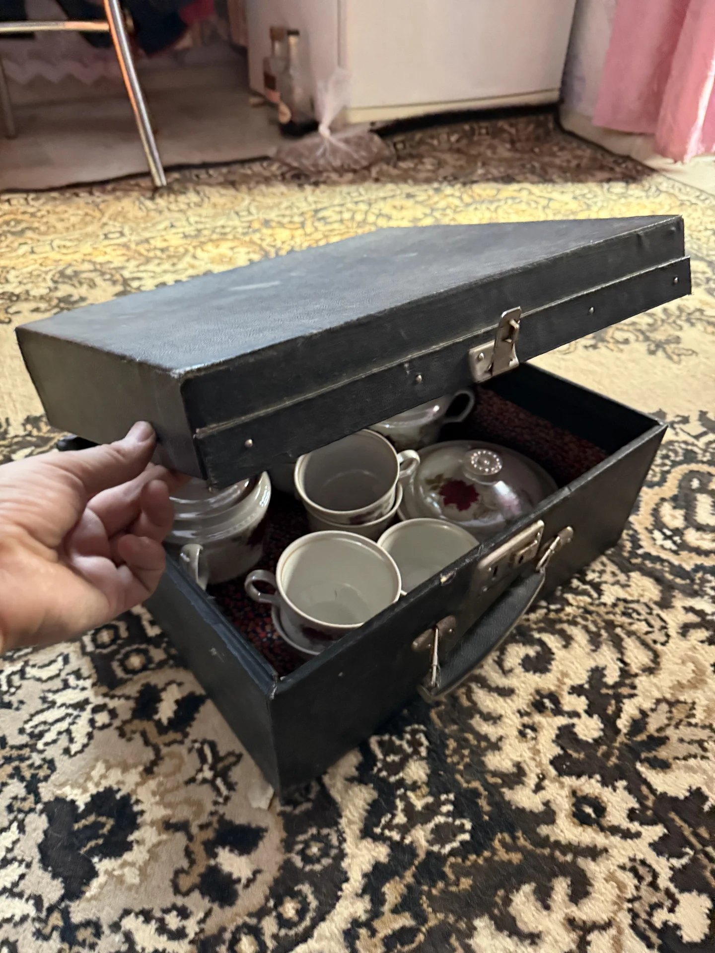 Коллекция чайный сервиз мпс СССР 1974 г. с ярлыком - миниатюра 3