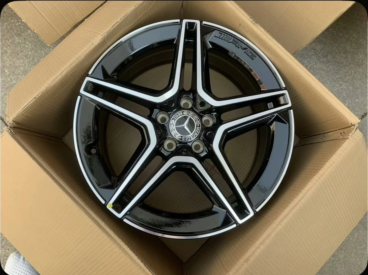Разноширокие диски Mercedes-Benz R18 - миниатюра 3