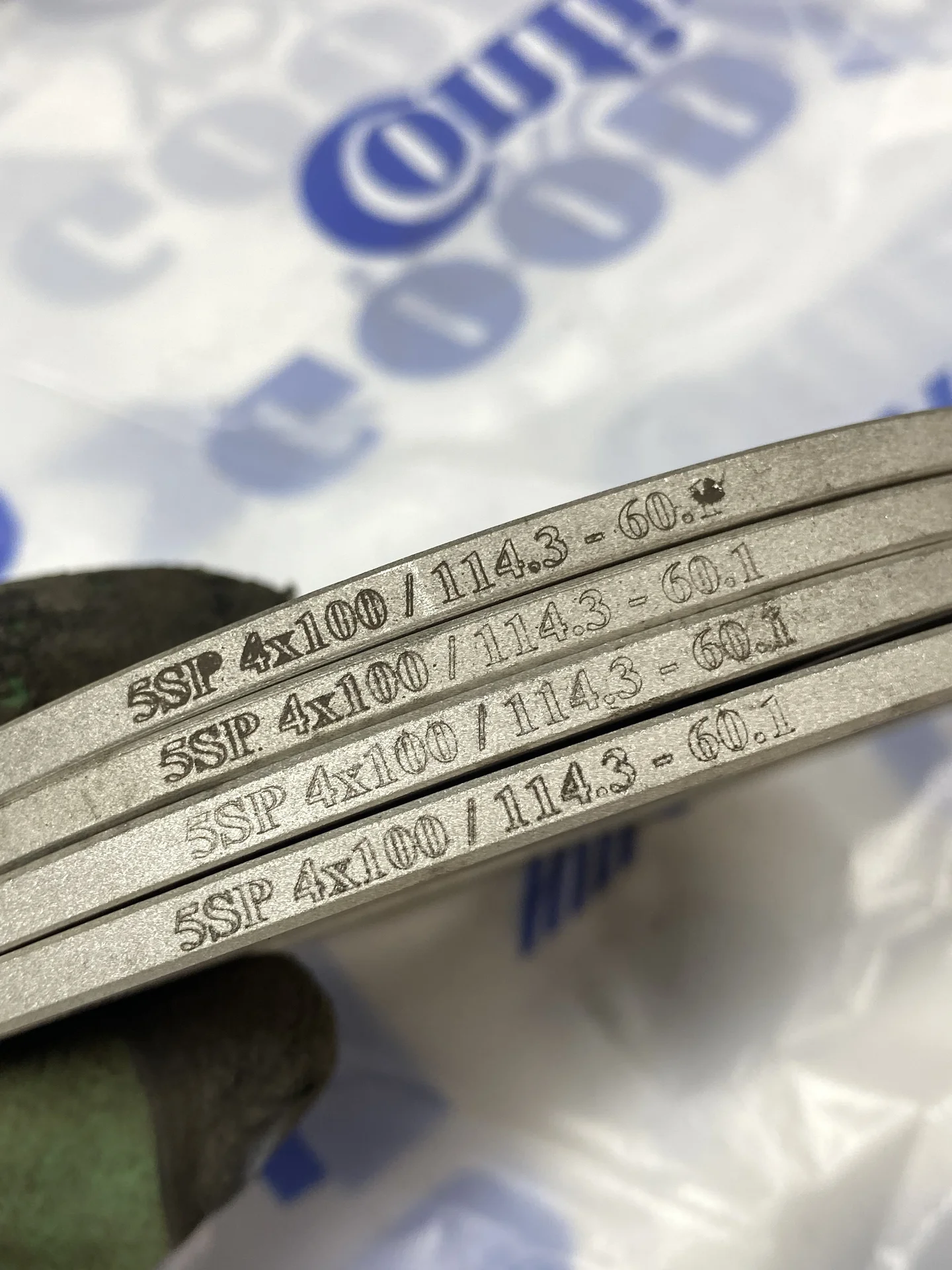 Проставки 4х100 / 5 114.3 ЦО 60.1 4шт - миниатюра 3