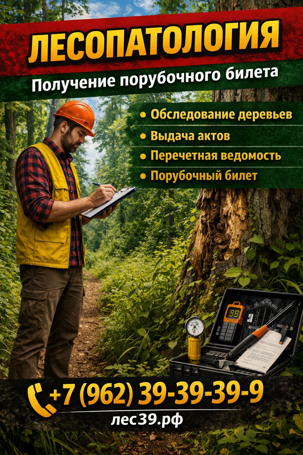 Вырубка деревьев, Порубочный билет - изображение 1
