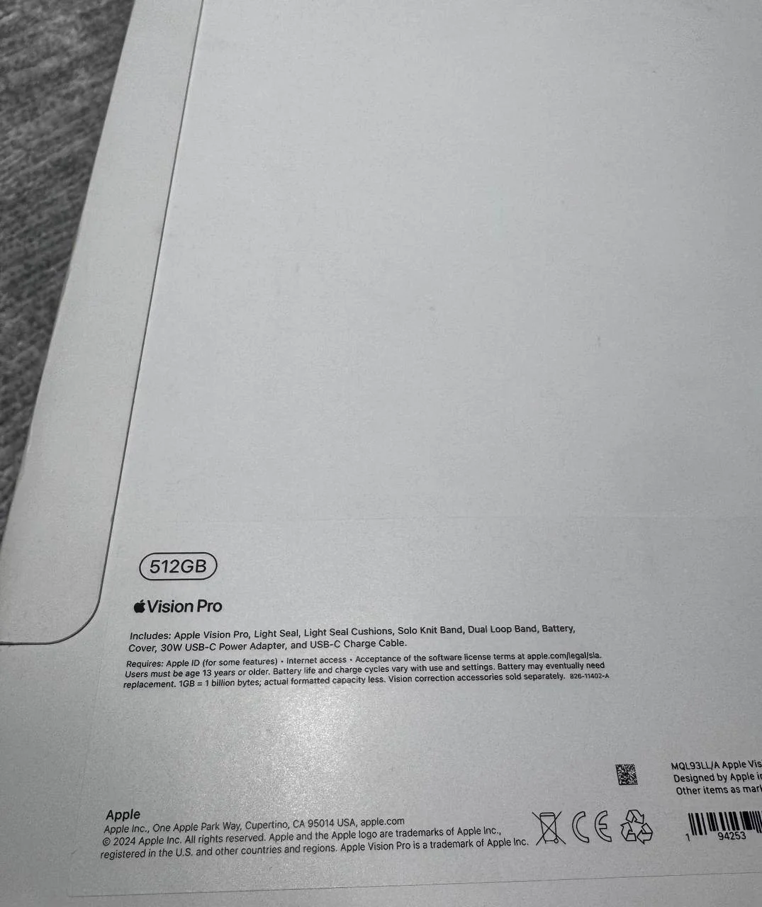 Продам новые Apple Vision Pro 512GB - миниатюра 2