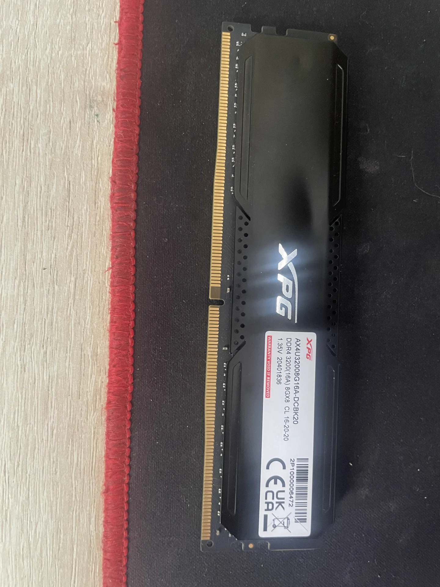 Оперативная память xpg 8gb 3200 - изображение 1