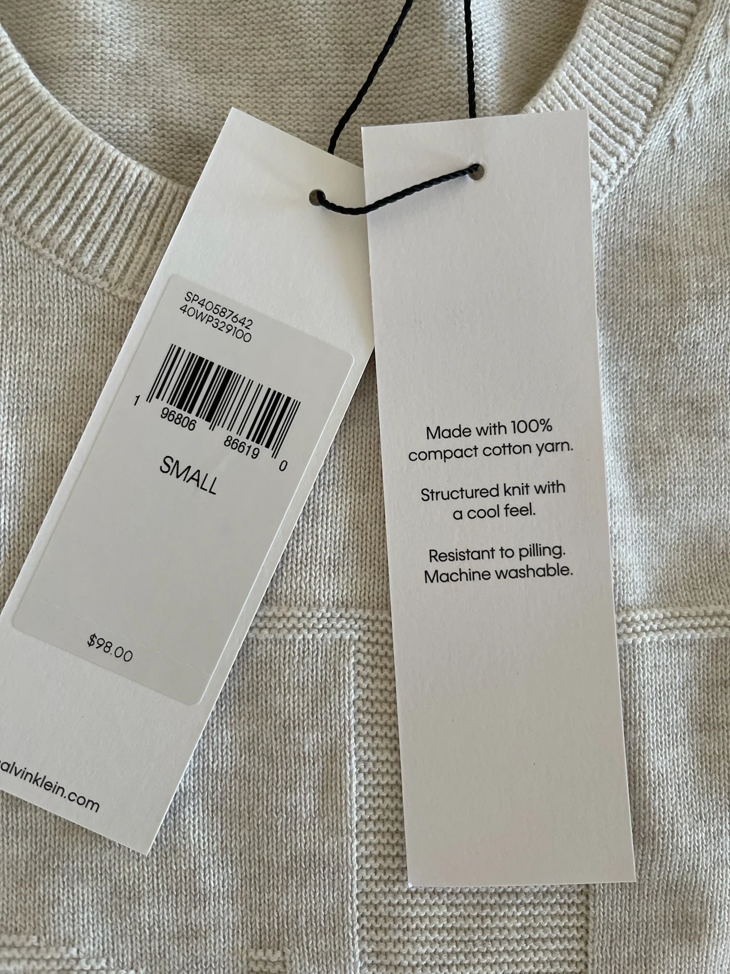 Свитшот Calvin Klein оригинал - миниатюра 3