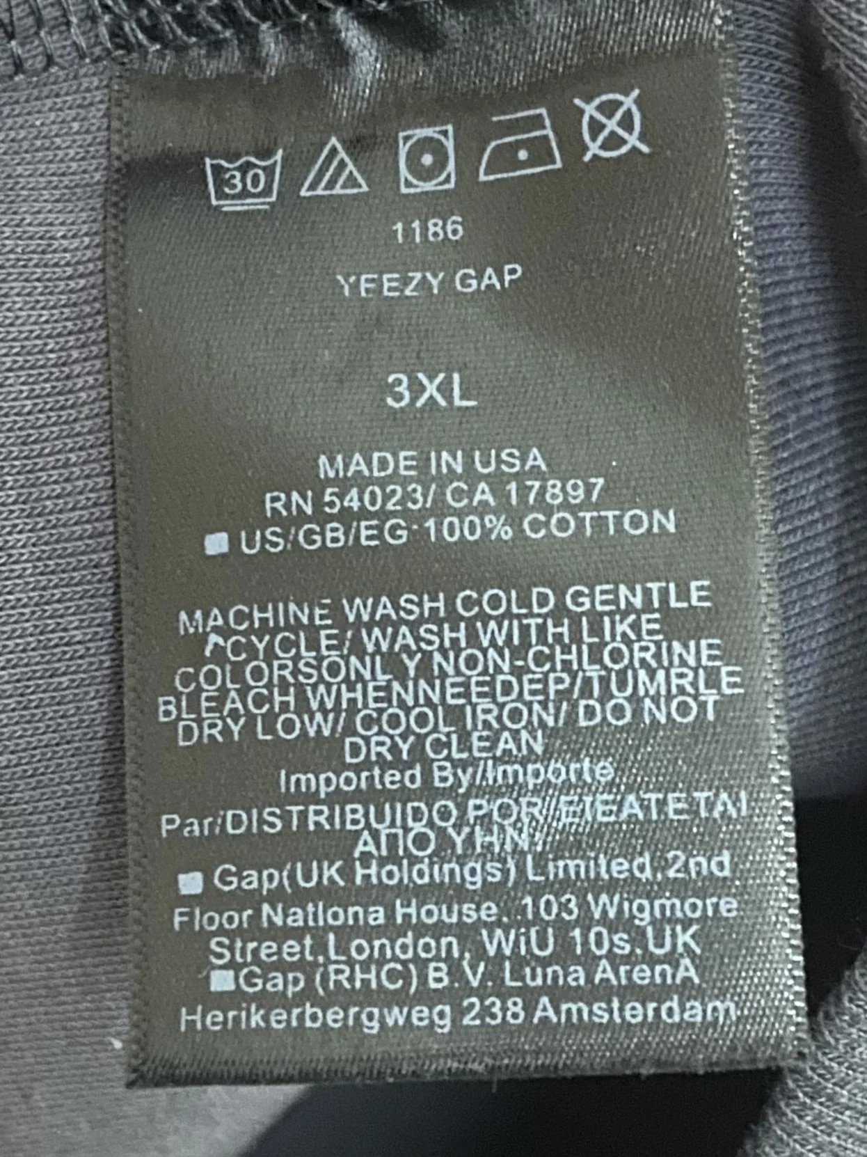Худи Yeezy GAP - миниатюра 5