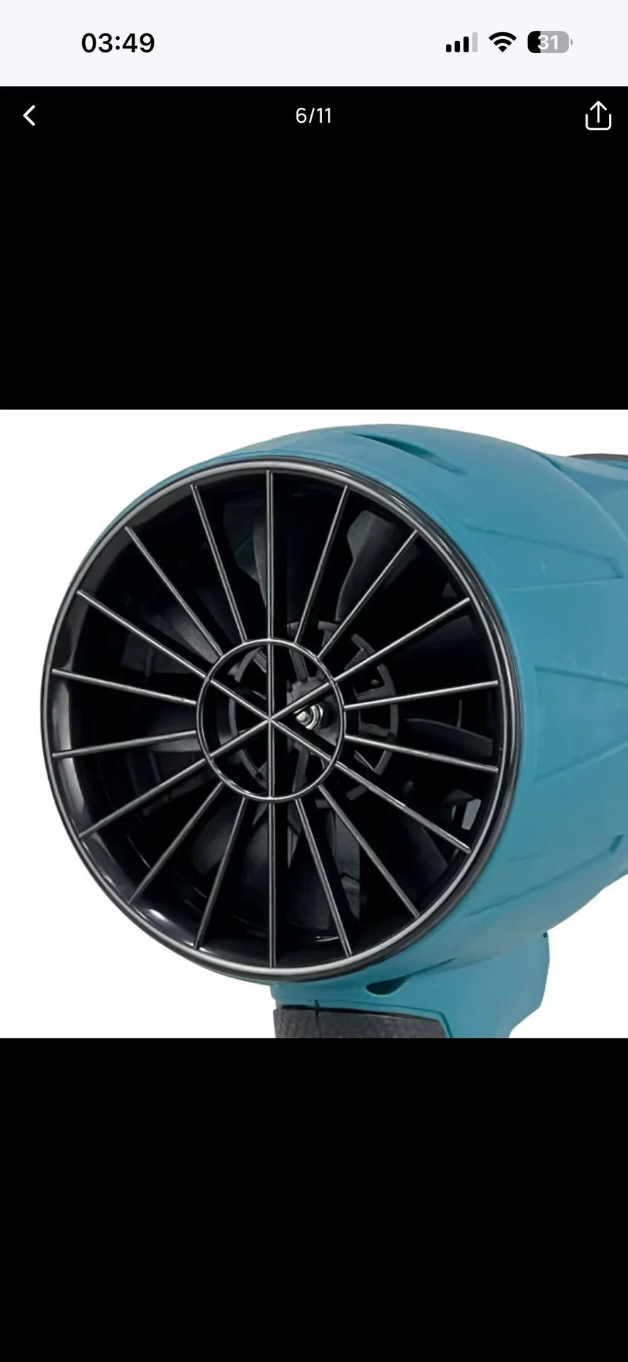 Воздуходувка Makита 20V - миниатюра 5