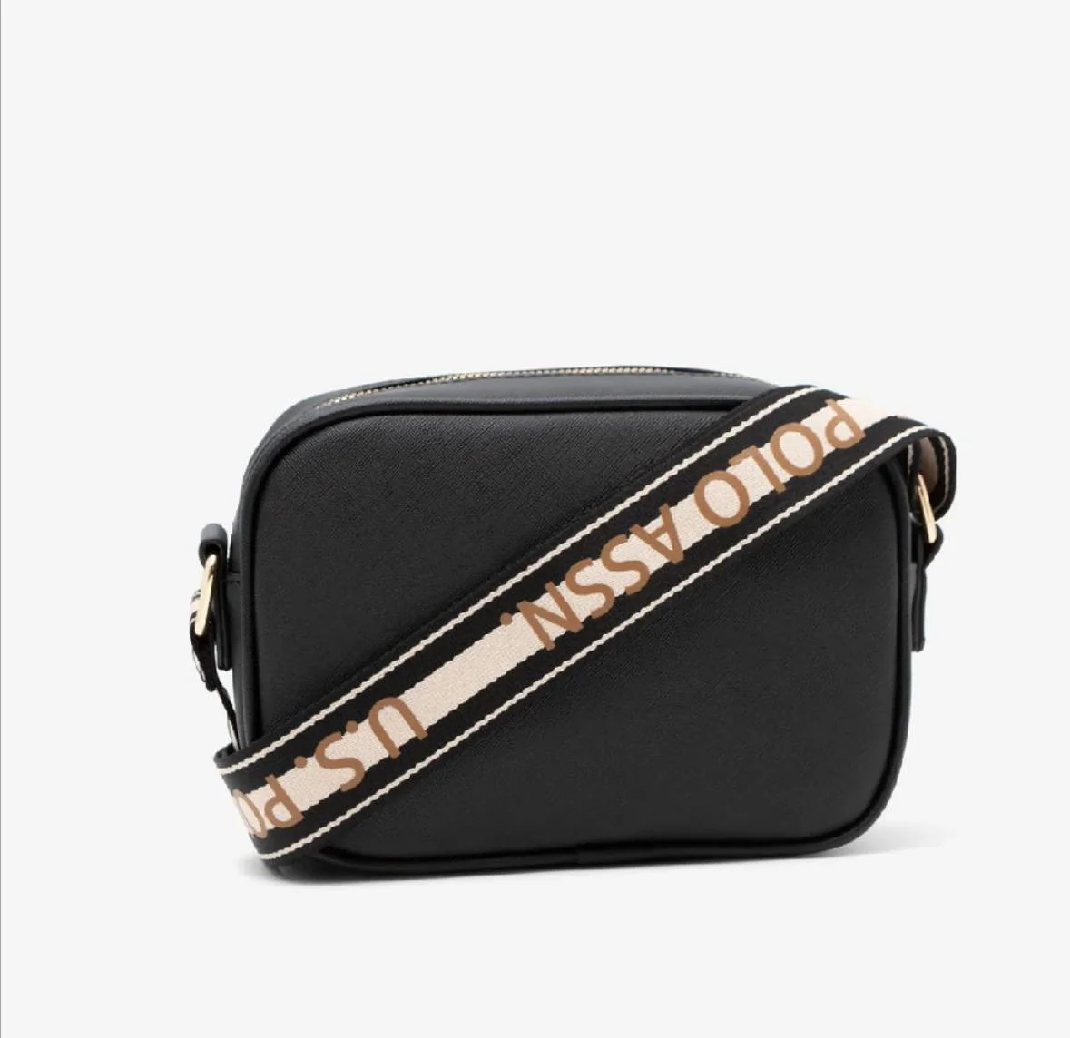 Сумка кросс-боди U.S Polo Assn.Classic Zip, черный - миниатюра 2