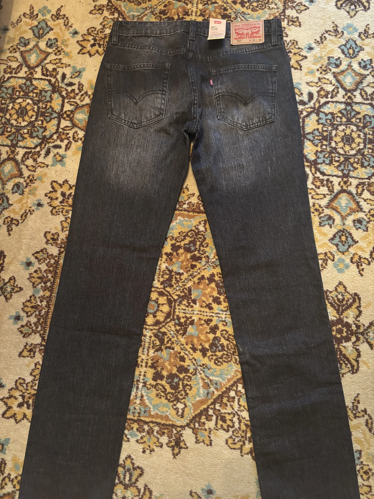 Джинсы мужские Levis 511, W33/L32 - миниатюра 2