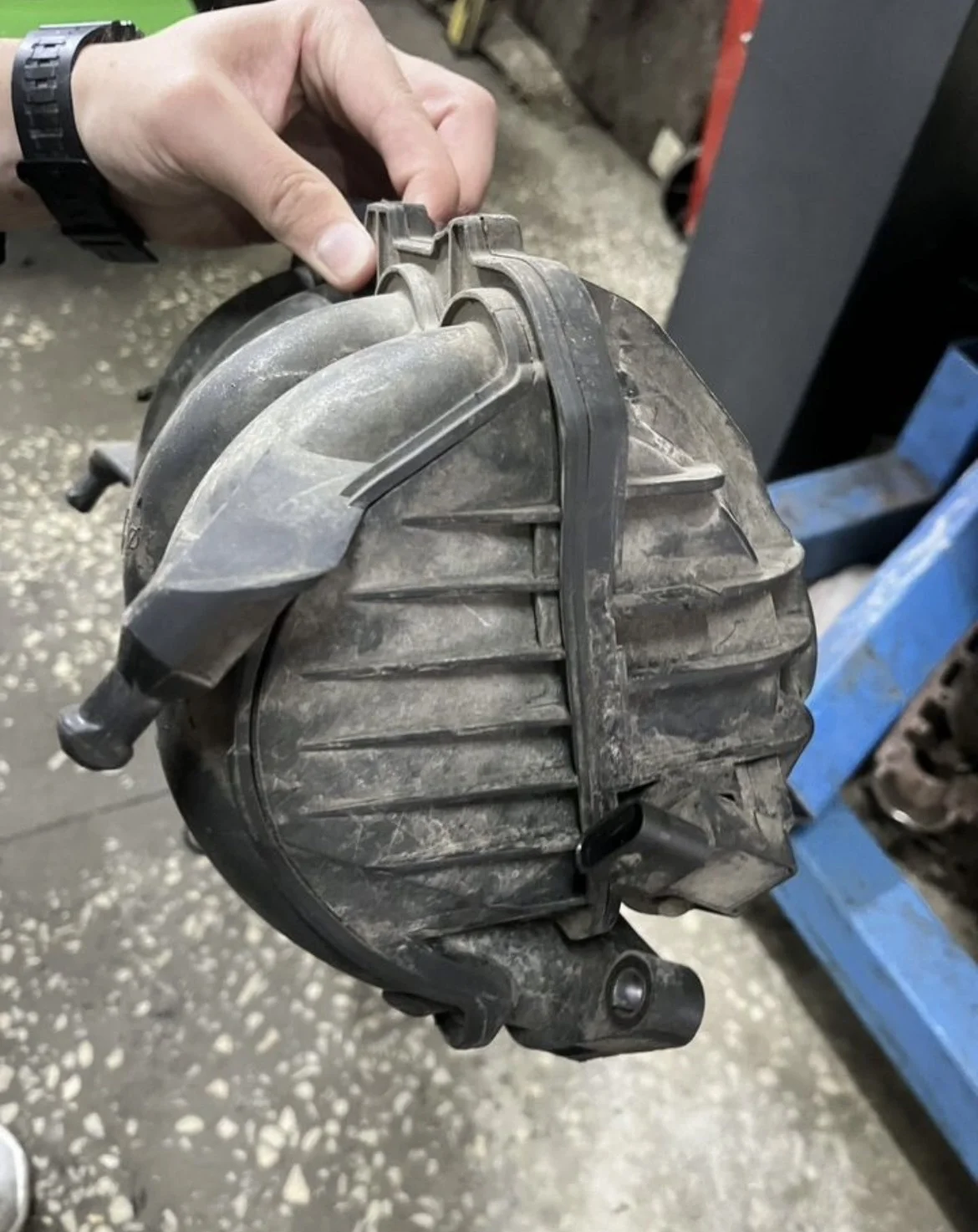 Коллектор впускной Citroen C4, B7, EP6C - миниатюра 3