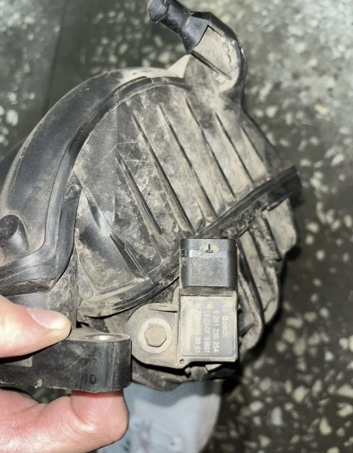 Коллектор впускной Citroen C4, B7, EP6C - миниатюра 7