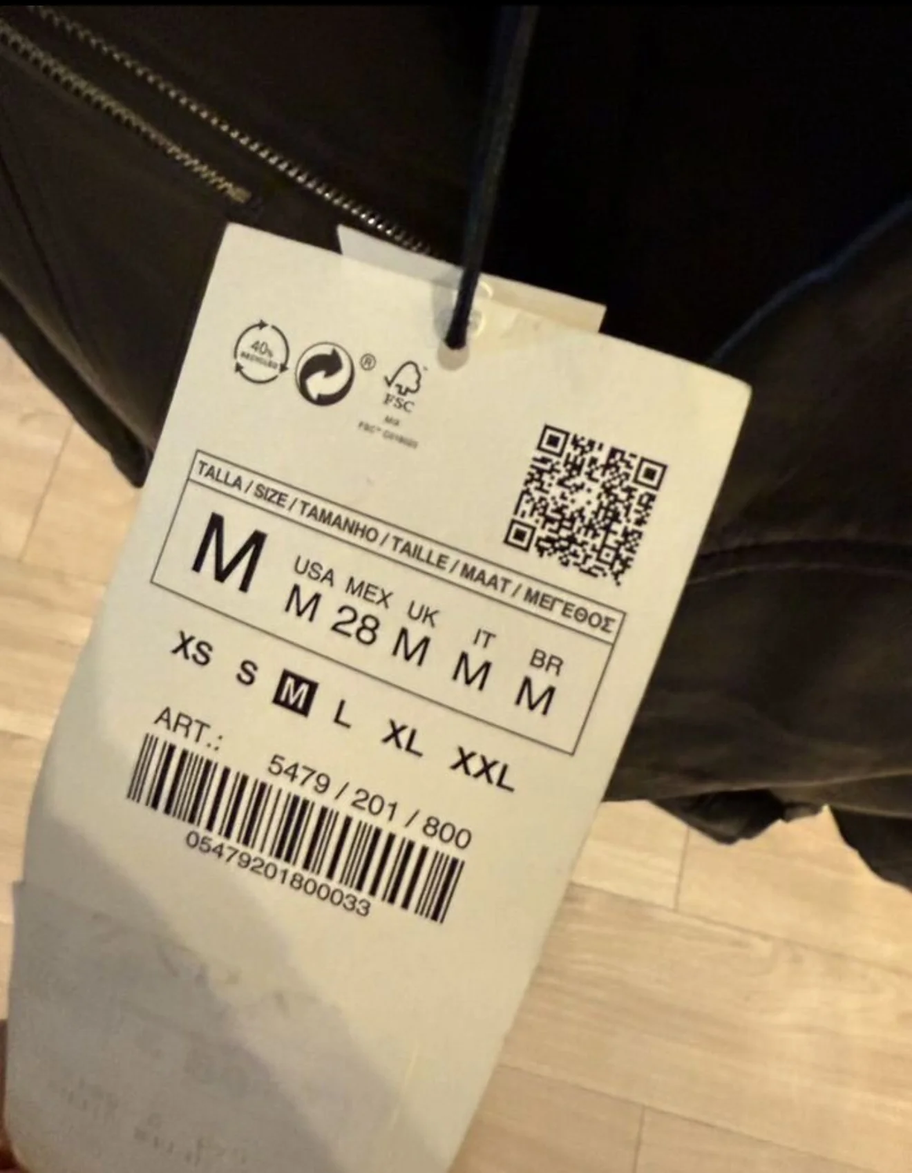 Новая косуха Zara из натуральной кожи - миниатюра 2