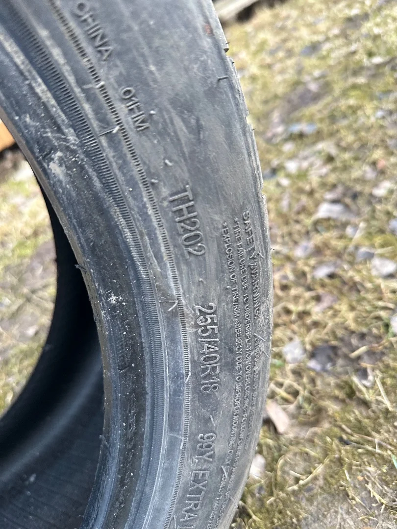 Продам почти новые шины R18 - миниатюра 3