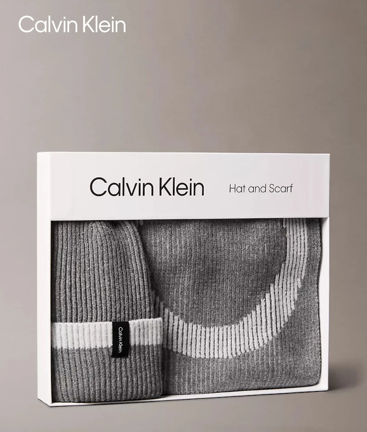 Набор шапка шарф Calvin Klein - миниатюра 5