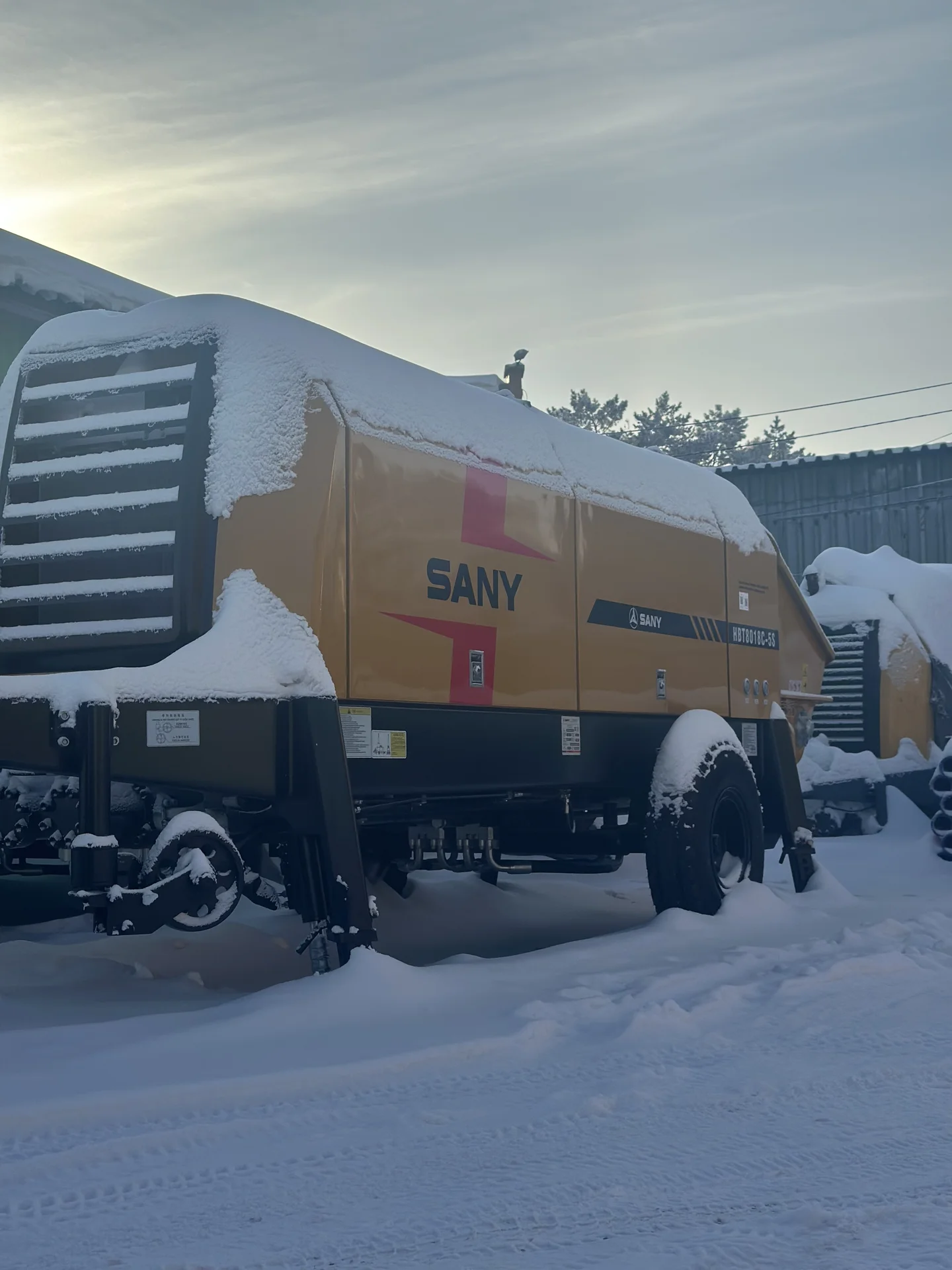 SANY HBT8018C-5S — новый бетононасос. Гарантия, се - миниатюра 2