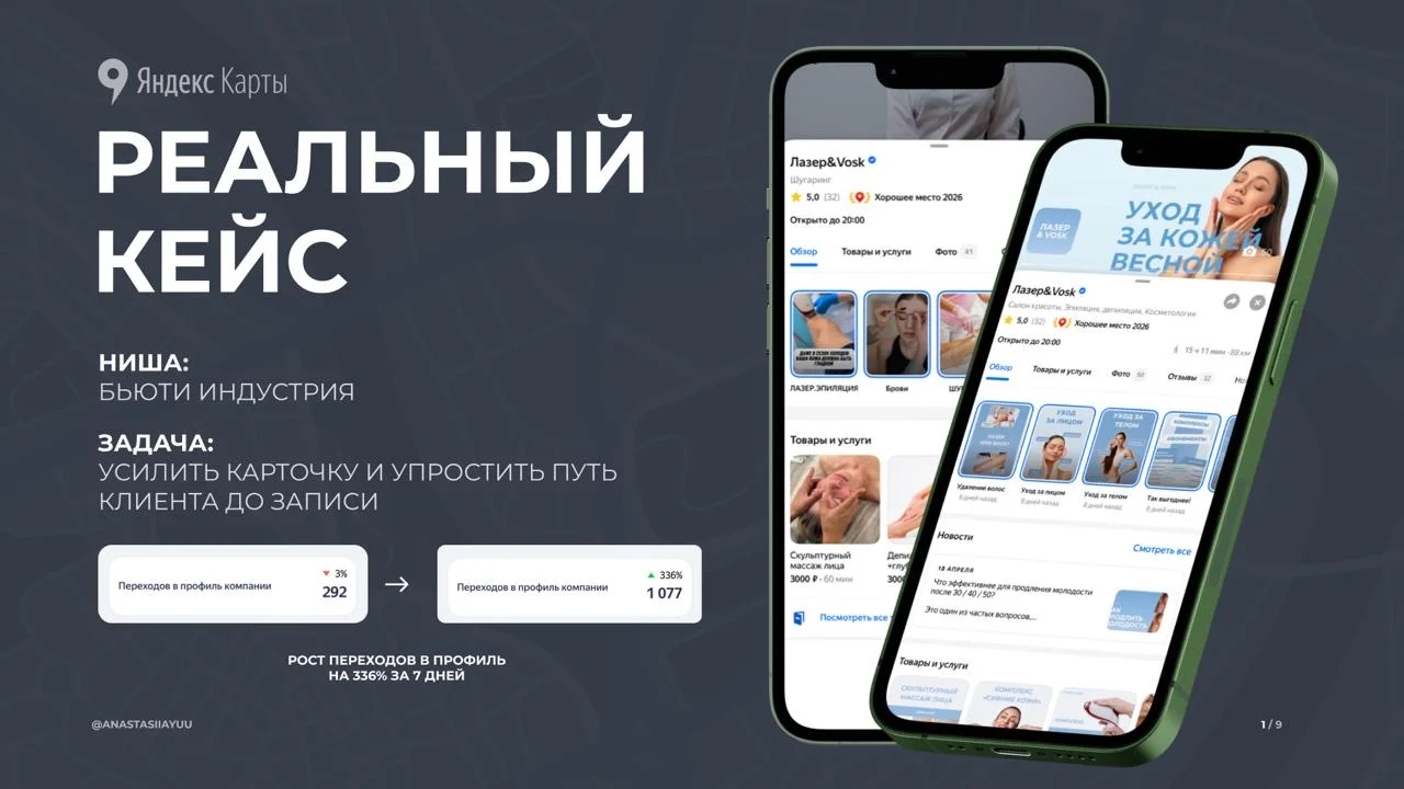 Яндекс карты, продвижение и клиенты - миниатюра 5
