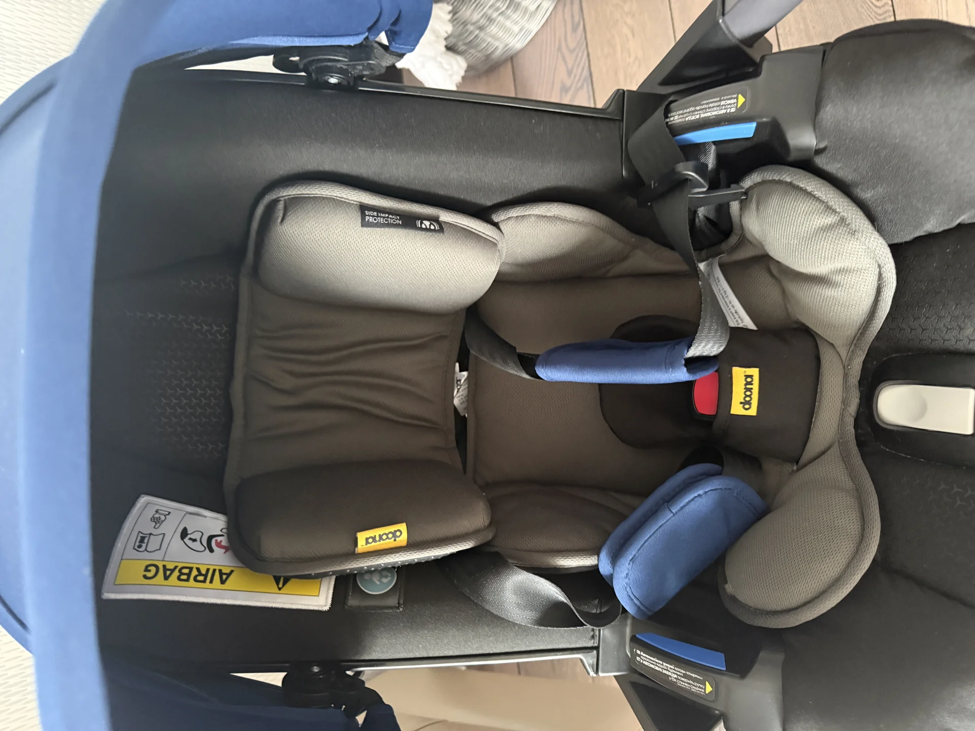 Коляска-автокресло Doona Plus Royal blue - миниатюра 3