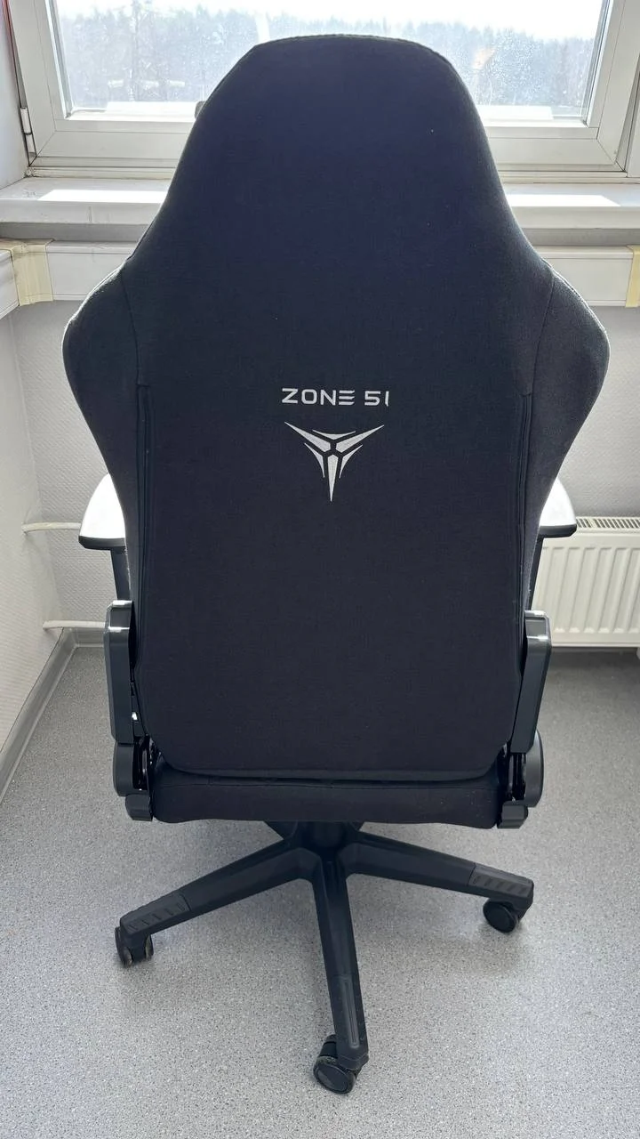Кресло компьютерное Zone 51 Bastion Black - миниатюра 3