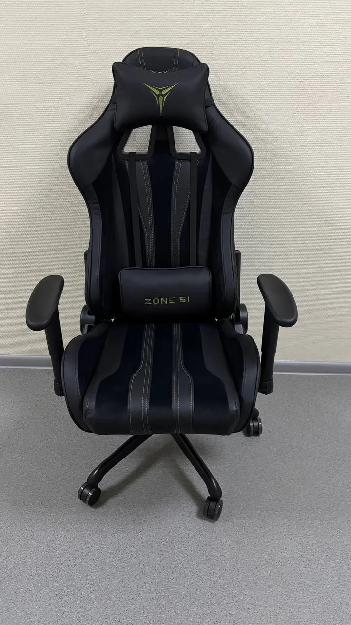 Кресло компьютерное Zone 51 Gravity Black - миниатюра 2